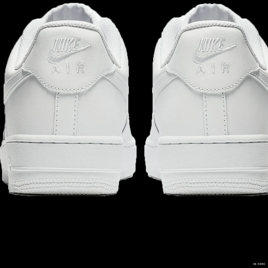 1 Low White Air Force '07' Triple Nike 0526